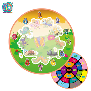 Children Double-sided Dartboard Indoor Fun Party Play Game Sticky <strong>Balls</strong> With Doodle <strong>Drawing</strong> Mat Side for Kids - Product Image 4