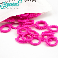 Prix de gros : Ligatures orthodontiques élastiques mini O-ring, couleurs assorties, 100 pièces/paquet, TPU de qualité médicale, Denrotary