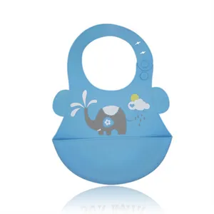 Factory Price Good Quality BPA Free Silicone Baby Bibs