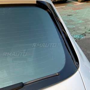 Aileron latéral de fenêtre arrière noir brillant Canards Splitter pour Audi A4 B8 Allroad Avant 2009 2010 2011 2012 2013 2014 2015-16 - Product Image 3