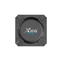 Boîtier TV intelligent X96Q Quad Core RK3539 Android 14 4K avec Wi-Fi 6 double bande, lecteur multimédia stable pour le divertissement domestique