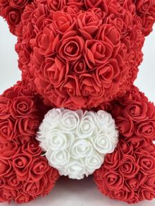 ギフトボックス付き人工テディローズベアギフトボックス付きフラワーベアベストセラーバレンタインデーギフト - Product Image 3