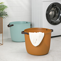Grande boîte de rangement en plastique, panier à linge sale pour bébé avec poignée, moulé par injection, écologique