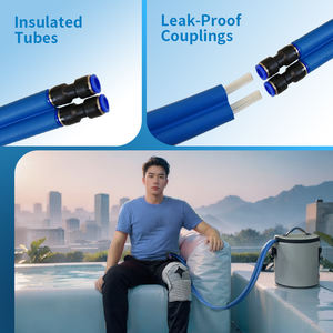 Mesin terapi es olahraga profesional, mesin terapi penghilang nyeri, perawatan lutut panas dan punggung - Product Image 4