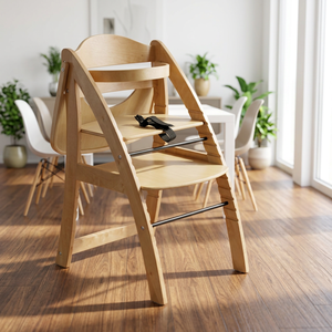 Silla de Comedor Ajustable de Madera Maciza, Moderna, Ecológica, Origen China, Modelo 1 - Product Image 1