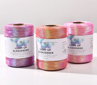 Cordon métallique de 1 mm pour crochet, corde scintillante pour sacs au crochet, directement de l'usine