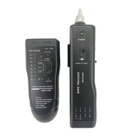 Enmane Traceur de Câbles Multifonctionnel Testeur de Câbles Réseau RJ45/RJ11 Détecteur de Ligne PoE pour Câbles Téléphoniques et Réseaux Locaux Cat5e/Cat6/Cat6A