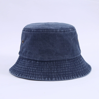 Sombrero de Pesca de Ala Ancha de Algodón Lavado Vintage con Logotipo Bordado Personalizado, Bajo MOQ, Venta al por Mayor, OEM, Unisex, Sombrero de Pescador para Exteriores