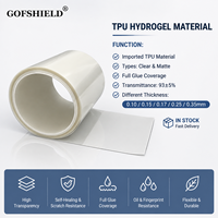Film protecteur d'écran en TPU à couverture intégrale, matière première, 1,04*100M, 0,1/0,15/0,17/0,25/0,35mm, hydrogel TPU souple auto-réparant