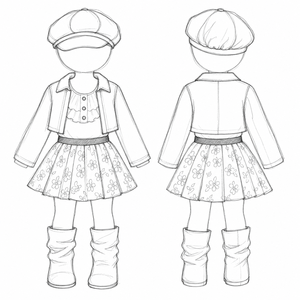 Custom <strong>Doll</strong> <strong>Clothes</strong> Bulk Wholesale OEM/ODM <strong>for</strong> BJD Cotton <strong>Doll</strong> Outfits - Product Image 6