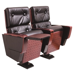 Asiento de Silla de Auditorio de Cuero Sintético del Proveedor de Guangzhou para Cine, Sala de Conferencias, Escuelas, Hoteles y Hospitales - Product Image 6