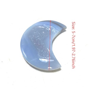 Vente en gros de pierres de cristal naturelles en agate druzy de style bohème sculptées à la main pour des décorations d'intérieur uniques et des cadeaux de fêtes - Product Image 6