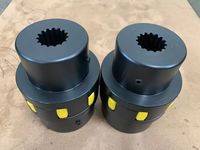 Accouplement à mâchoires en acier flexible avec accouplement araignée Lovejoy pour pompes hydrauliques, personnalisable OEM pour imprimeries