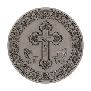 Moneda de Jesús, corona de espinas, recuerdos y regalos chapados en bronce, decoraciones <span class=keywords><strong>para</strong></span> el hogar, moneda conmemorativa cristiana, monedas de oración - Product Image 4