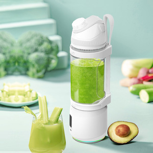 Mini licuadora portátil de 600 ml recargable con cinco cuchillas para uso en viajes al aire libre - Product Image 3