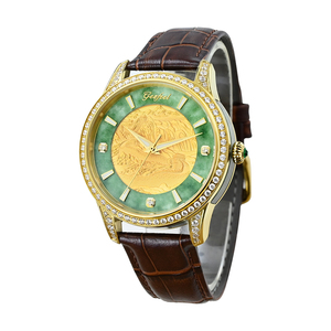Relojes Automáticos de Lujo para Pareja, Acero Inoxidable con Baño de Oro IPG, Juego para Él y Ella con Esfera de la Gran Muralla China, Personalización OEM - Product Image 3