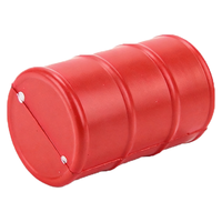 Balle anti-stress en forme de baril d'huile en PU écologique, en mousse PU souple, avec logo personnalisé, jouet à presser en forme de fût d'huile, vente en gros