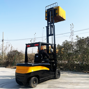 Montacargas Eléctrico con Batería de Litio de 500 kg, 2 Toneladas, 3.5 Toneladas, Todoterreno, 4 Direcciones, Alcance de 6 m, Mini Montacargas con Gancho, Woerkai CPD35, Certificado CE - Product Image 3