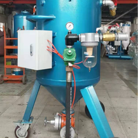 Jichuan Sablage à sec portable avec commande PLC, certifié CE, garantie 1 an, pour l'élimination de la rouille sur les surfaces métalliques