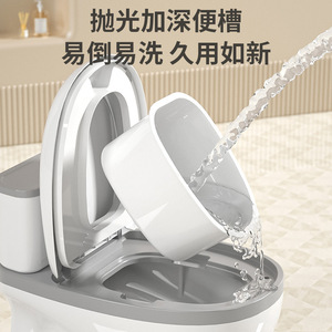 Childrens Simulated <b>Potty</b> <b>Training</b> Toilet Seat For Boys And Girls 3-6 Years Old PP Material - Product Image 2