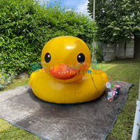 Canard gonflable piscine étang jaune sports nautiques extérieur gonflable piscine canard flotteur jouet pour adultes et enfants été