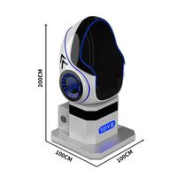 Chaise VR Egg : Équipement de simulation pour l'éducation, la thérapie, la formation médicale et la soudure, idéal pour les écoles et les centres d'exposition