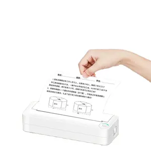 Printer Mini Portabel A4 Printer ImprimanteThermal Printer portabel kertas nirkabel Printer Pdf dokumen untuk pekerjaan rumah tangga Bisnis