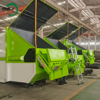 Compacteur de déchets horizontal intégré en acier automatique de haute qualité certifié CE, fourni directement par l'usine RNKJ