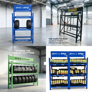 Estante <span class=keywords><strong>de</strong></span> Acero Resistente a Impactos para Almacenamiento <span class=keywords><strong>de</strong></span> Neumáticos, para Áreas <span class=keywords><strong>de</strong></span> Almacenamiento <span class=keywords><strong>de</strong></span> <span class=keywords><strong>Productos</strong></span> Peligrosos, Materias Primas Químicas Industriales - Product Image 2