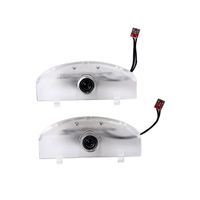 Lampe de bienvenue personnalisée auto fantôme ombre HD LED de courtoisie lumières de porte de voiture projecteur de logo au laser 12V plug and play lumière de bienvenue de voiture