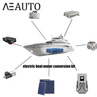 Kit de conversion électrique marin 150 kW pour moteur de bateau, compatible avec les zones zéro émission, pour la réaménagement de bateaux commerciaux de tourisme