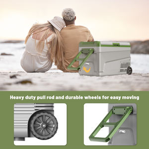 Alpicool G65E scatola di raffreddamento elettrico esterno <span class=keywords><strong>12V</strong></span> 24V frigoriferi da campeggio <span class=keywords><strong>compressore</strong></span> solare congelatore frigoriferi per auto frigoriferi portatili - Product Image 2