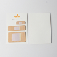 Nouveau design de bloc-notes autocollantes bloc-notes mémo bloc-notes nom modifiable impression mignon bloc-notes autocollant avec logo