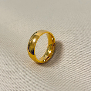 แหวนสแตนเลสสตีลชุบทอง <span class=keywords><strong>18k</strong></span> สำหรับผู้หญิง กันน้ำ ไม่หมอง ซ้อนกันได้ - Product Image 5