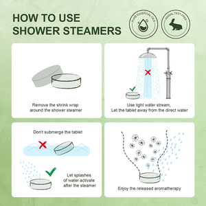 OEM ODM Bombes de bain effervescentes véganes à l'aromathérapie, ensemble de bombes de bain effervescentes dissolvables, parfum de miel, nettoyant hydratant, citrique - Product Image 6