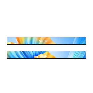 Veto 23.1 Inch Indoor Stretched <b>Bar</b> Lcd Android <b>Shelf</b> Advertising Screen Tft Style Display for Supermarket Retail Lcd Digital Si - Product Image 1