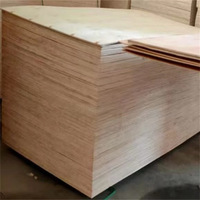 Planches d'emballage multicouches en contreplaqué peuplier et caisses/palettes en bois, planches de sous-couche sans fumigation, réductions en gros depuis la Chine