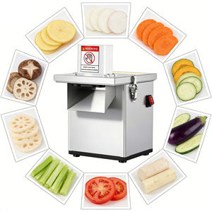 Découpe-légumes commercial robuste avec moteur 220V pour hôtels, complexes hôteliers et usines de transformation de fruits - Product Image 1