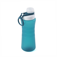 Bouteille d'eau potable pour enfants en plastique transparent sans BPA de 500 ml
