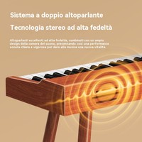 TERENCE P10 Piano Digital Electronic, Electric Keyboard Musical Instruments for Living Room Use