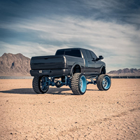 Jantes de camion bleues de style américain à concavité profonde 6x139.7 6x5.5 8x165.1 8x170 8x180 8x6.5 pour GMC F150 F250 Sierra 2500