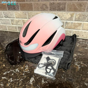 SeeMore Selección Ala ajustable Adultos Hombres Mujeres Cascos inteligentes <span class=keywords><strong>Casco</strong></span> de <span class=keywords><strong>bicicleta</strong></span> con luces de intermitentes - Product Image 1