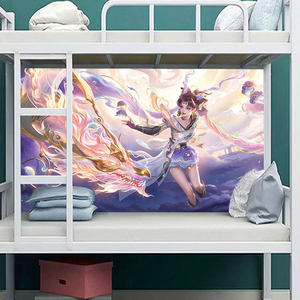 Póster de Honor Kings, Adhesivo de Pared, Papel PP Autoadhesivo, <span class=keywords><strong>para</strong></span> Dormitorio de Estudiantes, Extra Grande, <span class=keywords><strong>Mulan</strong></span>, Masha, Juego de Alta Definición - Product Image 4