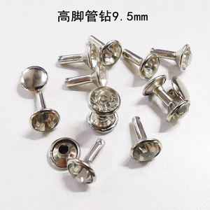 Durable Apparel <b>Rivet</b> Studs Double Cap Brass Plated with Crystal for Adult DIY <b>Clothing</b> Bags Accessories - Product Image 5