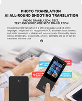 T9 Pro 134 Language Smart Voice Translator Device for Business Travel Interpretation Wireless Offline Photo Instant Translator