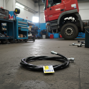 QSP OEM A9405532282 New Condition Mercedes- for Axor 1840LS 2002-2012 Truck Cabin Lift <b>Hose</b> 455cm Made <b>Rubber</b> 50068-2 - Product Image 3