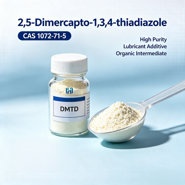 High Purity DMTD 2,5-Dimercapto-1,3,4-thiadiazole CAS 1072-71-5 Lubricant Anti-wear Additive Bismuththiol