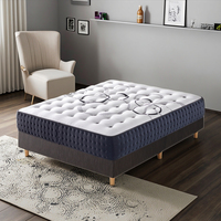 Vente en ligne de matelas pour lit double King Queen Size comprimé sous vide matelas à ressorts ensachés en mousse