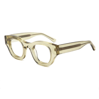 Monture de lunettes en acétate faite à la main pour hommes, rectangulaire, pour myopie, monture carrée pour femmes, lunettes de vue de marque de créateur