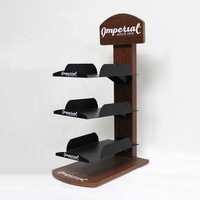 APEX Shop comptoir 3 niveaux en bois métal chapeau chapeau chapeau présentoir